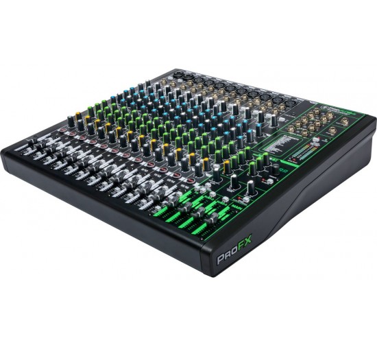 Mackie ProFX16v3 16-канальный микшер с процессором эффектов и USB
