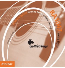 Galli RA1047 Комплект струн для акустической гитары