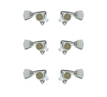 Gotoh SG301-MGT-04-C-L3+R3 Колки для гитары 3+3, локовые, хром