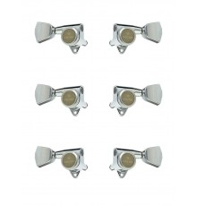 Gotoh SG301-MGT-04-C-L3+R3 Колки для гитары 3+3, локовые, хром