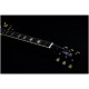 JET JL-500 SLB электрогитара, Les Paul, корпус красное дерево, HH, цвет Silverburst