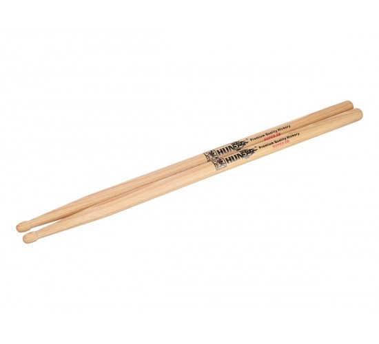 HUN 10101001024 Natural Series Super-5B Барабанные палочки, орех гикори, деревянный наконечник
