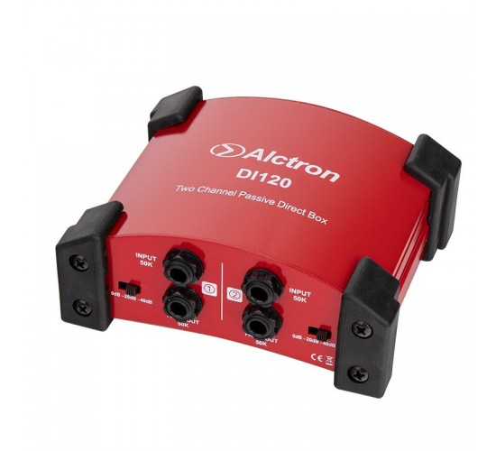Alctron DI120R D.I. Box Преобразователь акустического сигнала, пассивный