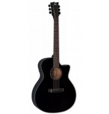LTD A-300E BLK гитара электроакустическая, черная