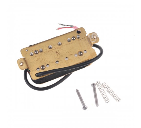 Musiclily M433 Звукосниматель магнитный хамбакер, нековый, кремовый/черный