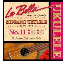 La Bella 11-SOPRANO Комплект струн для укулеле сопрано, нейлон