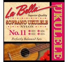La Bella 11-SOPRANO Комплект струн для укулеле сопрано, нейлон