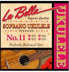 La Bella 11-SOPRANO Комплект струн для укулеле сопрано, нейлон