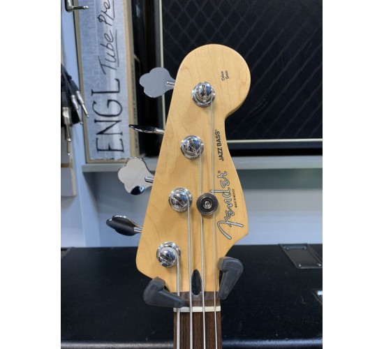 Fender Deluxe Active Jazz Bass UG VWT/R бас-гитара, цвет желтый Мексика 2008 USED