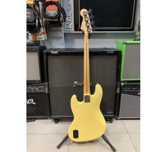 Fender Deluxe Active Jazz Bass UG VWT/R бас-гитара, цвет желтый Мексика 2008 USED