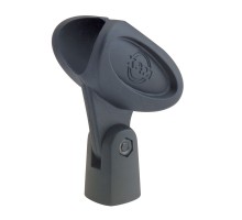 Konig & Meyer (K&M) 85055-000-55 эластичный держатель для микрофона 28-34 mm, чёрный