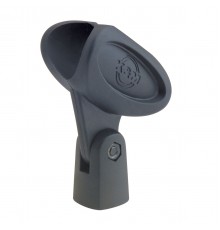 Konig & Meyer (K&M) 85055-000-55 эластичный держатель для микрофона 28-34 mm, чёрный