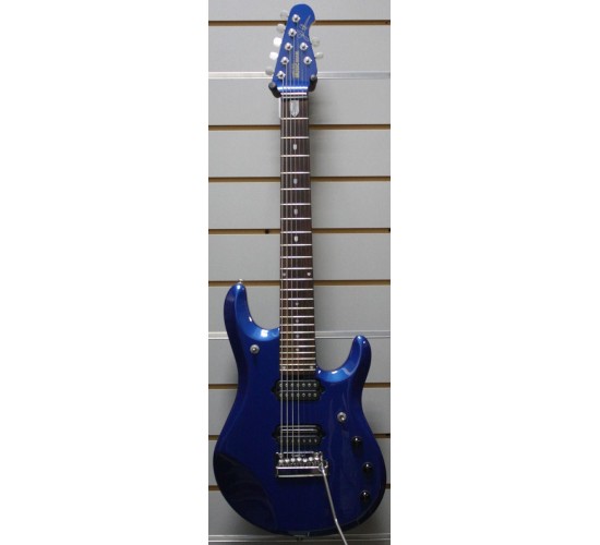 Music Man JP-7 электрогитара 7-ми струнная, цвет синий, 2011 г.в. США, USED