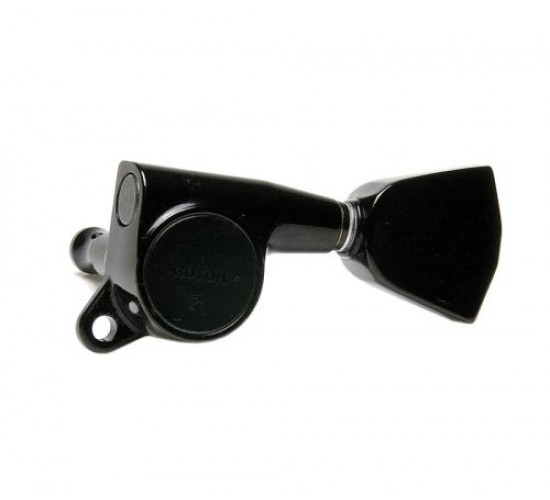 Gotoh SG381-04-B-L3+R3 Колки для гитары 3+3, черные