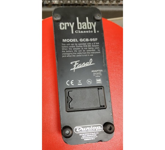 Dunlop cry baby Classic GCB95F педаль эффектов вау-вау USED