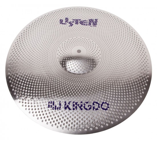 KingDo LISTEN SET 14«+16»+18«+20» SILVER комплект тарелок, специальный сплав, medium