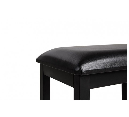 Nux Piano-bench-BK Банкетка черная, Cherub