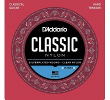 D'Addario EJ27H CLASSIC Струны для классической гитары нейлоновые Student Hard