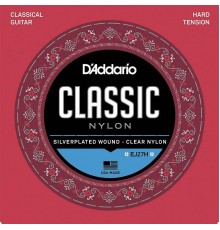 D'Addario EJ27H CLASSIC Струны для классической гитары нейлоновые Student Hard