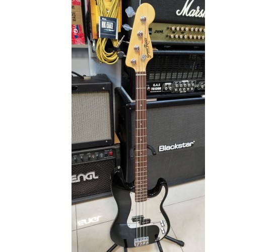 Grass Roots G-PB Precision Bass бас-гитара, цвет черный, Корея USED