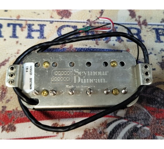 Seymour Duncan TB-6 BK Custom Shop звукосниматель для электрогитары США (Б/У, сер. № 20170608)