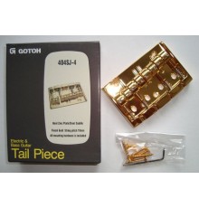 Gotoh 404SJ-4G, бридж басовый, 4-х струнный, позолота