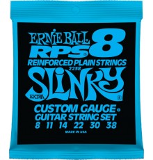 Ernie Ball 2238 струны для эл.гитары RPS8 Extra Slinky (8-11-14-22w-30-38)