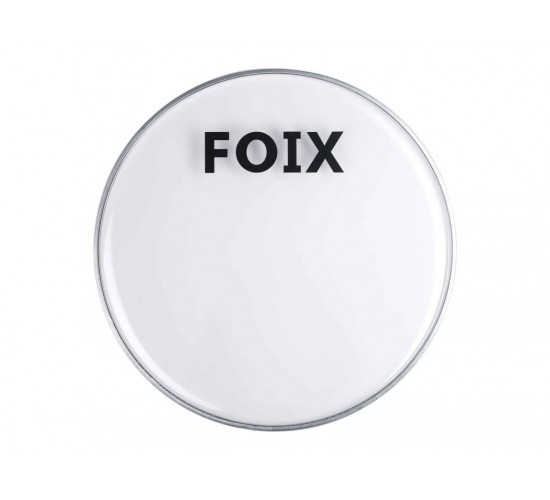 Foix FDH-25TR-18 Пластик для малого и том барабана 18", прозрачный