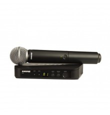 Shure BLX24E/PG58 радиосистема вокальная капсюлем микрофона PG58