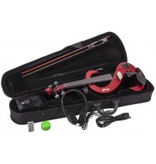 Stagg EVN 4/4 MRD Электроскрипка 4/4, цвет красный металлик