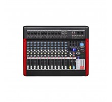 BG T122-FX микшерный пульт, 10 моно, 2 стерео, USB/SD MP3, BT