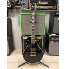 Grass Roots Les Paul Custom электрогитара, цвет черный Корея USED
