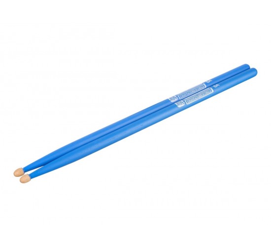 HUN 10103003 Colored Series QI 5A BLUE Барабанные палочки, орех гикори, синие