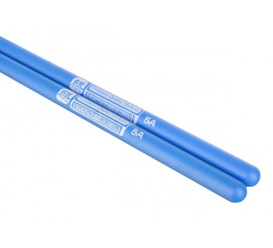 HUN 10103003 Colored Series QI 5A BLUE Барабанные палочки, орех гикори, синие