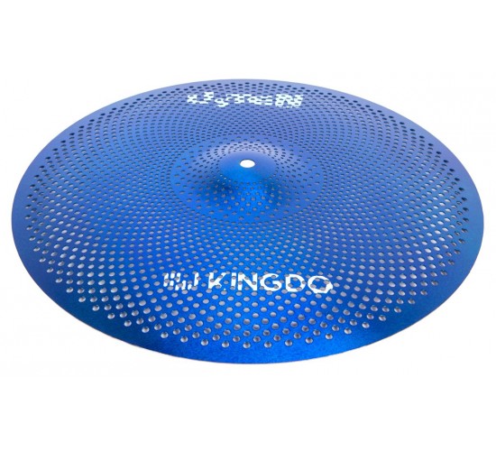 KingDo LISTEN SET 14«+16»+20" BLUE Комплект бесшумных барабанных сетчатых тарелок KingDo