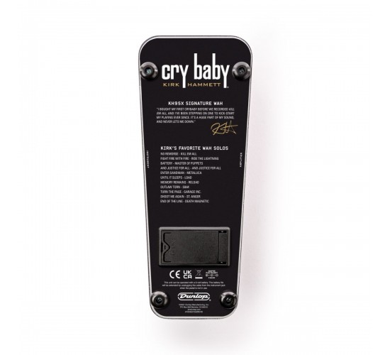 Dunlop KH95X Kirk Hammett Cry Baby Wah Педаль эффектов - вау-вау (квакушка)