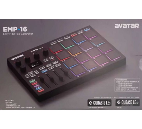 Avatar EMP-16 MIDI контроллер