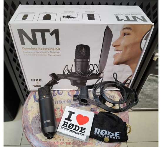 Rode NT1 Complete Recording Kit студийный конденсаторный микрофон, Австралия USED