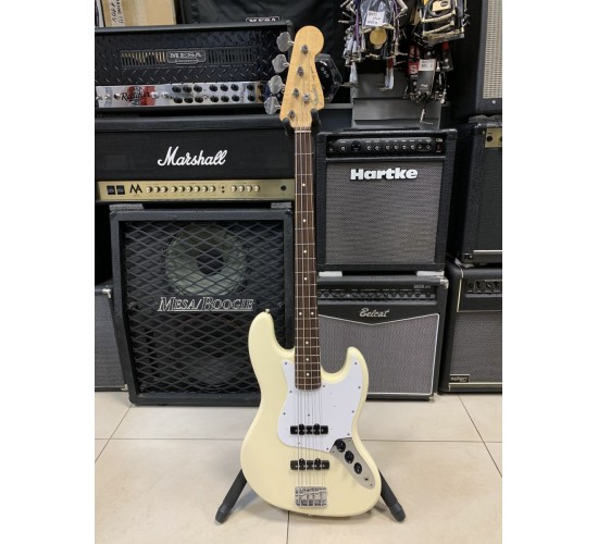 Fender Jazz Bass JB-45J бас-гитара, цвет белый, Япония 1993-1994 USED