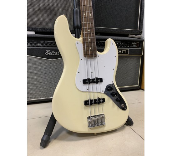 Fender Jazz Bass JB-45J бас-гитара, цвет белый, Япония 1993-1994 USED