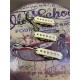 Fender Hot Noiseless Strat Pickups комплект звукоснимателей Jeff Beck Style USED