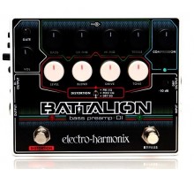 Electro-Harmonix BATTALION bass preamp + DI басовая педаль - преамп