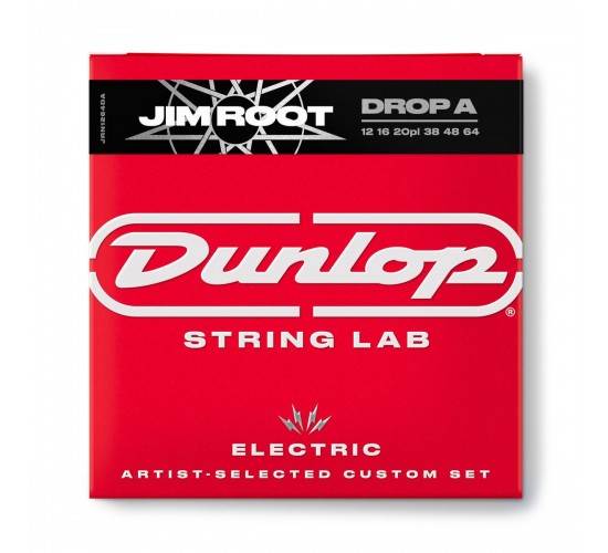 Dunlop JRN1264DA Jim Root струны для электрогитары DROP A, 12-64