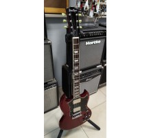 Grass Roots G-SG-55L электрогитара SG Standard, цвет красный, Корея 2009 USED