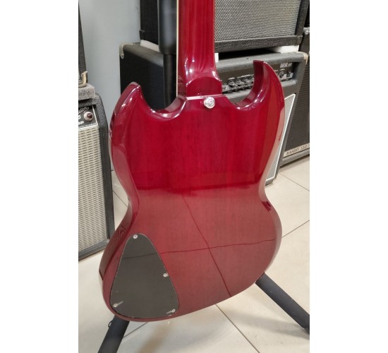 Grass Roots G-SG-55L электрогитара SG Standard, цвет красный, Корея 2009 USED
