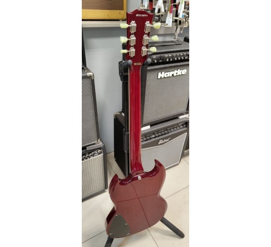 Grass Roots G-SG-55L электрогитара SG Standard, цвет красный, Корея 2009 USED