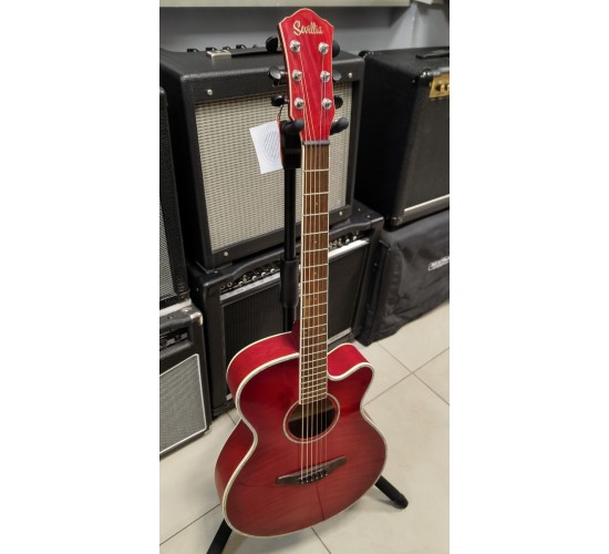 Sevillia DS-200 RD TA трансакустическая гитара