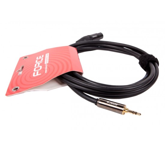 Force FLC-06/3 аудио шнур, мини стерео Jack 1/4 - XLR (F) мама, 3 метра