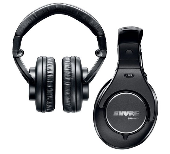 Shure SRH840 профессиональные мониторные наушники закрытого типа