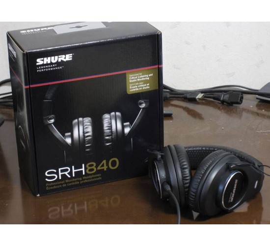 Shure SRH840 профессиональные мониторные наушники закрытого типа